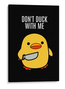 ¡Pato-t terror! - Puffy Design | Cuadro decorativo de Canvas Lab