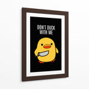 ¡Pato-t terror! - Puffy Design | Cuadro decorativo de Canvas Lab