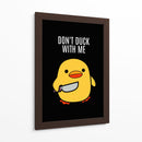 ¡Pato-t terror! - Puffy Design | Cuadro decorativo de Canvas Lab
