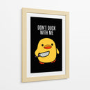 ¡Pato-t terror! - Puffy Design | Cuadro decorativo de Canvas Lab