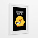 ¡Pato-t terror! - Puffy Design | Cuadro decorativo de Canvas Lab