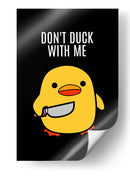 ¡Pato-t terror! - Puffy Design | Cuadro decorativo de Canvas Lab