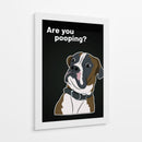 ¿Todo bien ahí abajo? - Puffy Design | Cuadro decorativo de Canvas Lab