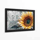 Flor amarilla - DIEGO D L | Cuadro decorativo de Canvas Lab