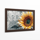 Flor amarilla - DIEGO D L | Cuadro decorativo de Canvas Lab