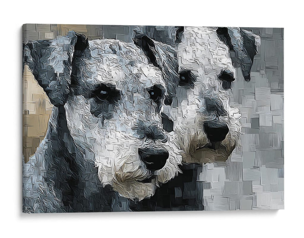Pareja canina II - DIEGO D L | Cuadro decorativo de Canvas Lab