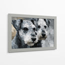 Pareja canina II - DIEGO D L | Cuadro decorativo de Canvas Lab