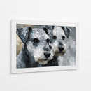 Pareja canina II - DIEGO D L | Cuadro decorativo de Canvas Lab