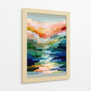 Paisaje rectangular  - DIEGO D L | Cuadro decorativo de Canvas Lab