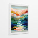 Paisaje rectangular  - DIEGO D L | Cuadro decorativo de Canvas Lab