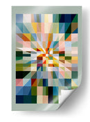 Triángulos bicolores - DIEGO D L | Cuadro decorativo de Canvas Lab
