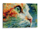 Gato pixeleado - DIEGO D L | Cuadro decorativo de Canvas Lab