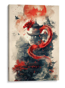 Guardián del Templo - Puffy Design | Cuadro decorativo de Canvas Lab