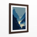 Montañas - DIEGO D L | Cuadro decorativo de Canvas Lab