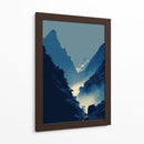 Montañas - DIEGO D L | Cuadro decorativo de Canvas Lab