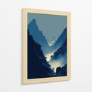 Montañas - DIEGO D L | Cuadro decorativo de Canvas Lab