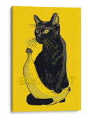 Miau de Plátano - Puffy Design | Cuadro decorativo de Canvas Lab