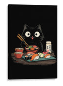 Michi-Sushi - Puffy Design | Cuadro decorativo de Canvas Lab