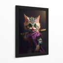 El Guasón Cat - Puffy Design | Cuadro decorativo de Canvas Lab