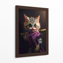 El Guasón Cat - Puffy Design | Cuadro decorativo de Canvas Lab