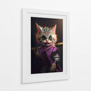 El Guasón Cat - Puffy Design | Cuadro decorativo de Canvas Lab