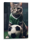 El Gato de Oro. - Puffy Design | Cuadro decorativo de Canvas Lab