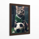 El Gato de Oro. - Puffy Design | Cuadro decorativo de Canvas Lab