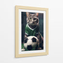 El Gato de Oro. - Puffy Design | Cuadro decorativo de Canvas Lab