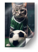 El Gato de Oro. - Puffy Design | Cuadro decorativo de Canvas Lab