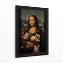 La Michi Lisa - Puffy Design | Cuadro decorativo de Canvas Lab
