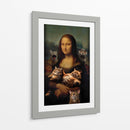 La Michi Lisa - Puffy Design | Cuadro decorativo de Canvas Lab