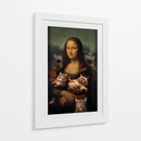 La Michi Lisa - Puffy Design | Cuadro decorativo de Canvas Lab