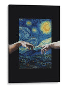 Choca esos cinco, Van Gogh - Puffy Design | Cuadro decorativo de Canvas Lab