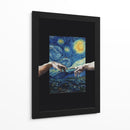 Choca esos cinco, Van Gogh - Puffy Design | Cuadro decorativo de Canvas Lab