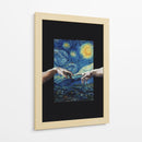 Choca esos cinco, Van Gogh - Puffy Design | Cuadro decorativo de Canvas Lab