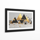 Piramides doradas  - DIEGO D L | Cuadro decorativo de Canvas Lab