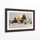 Piramides doradas  - DIEGO D L | Cuadro decorativo de Canvas Lab