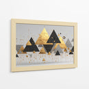 Piramides doradas  - DIEGO D L | Cuadro decorativo de Canvas Lab