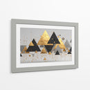 Piramides doradas  - DIEGO D L | Cuadro decorativo de Canvas Lab