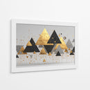 Piramides doradas  - DIEGO D L | Cuadro decorativo de Canvas Lab