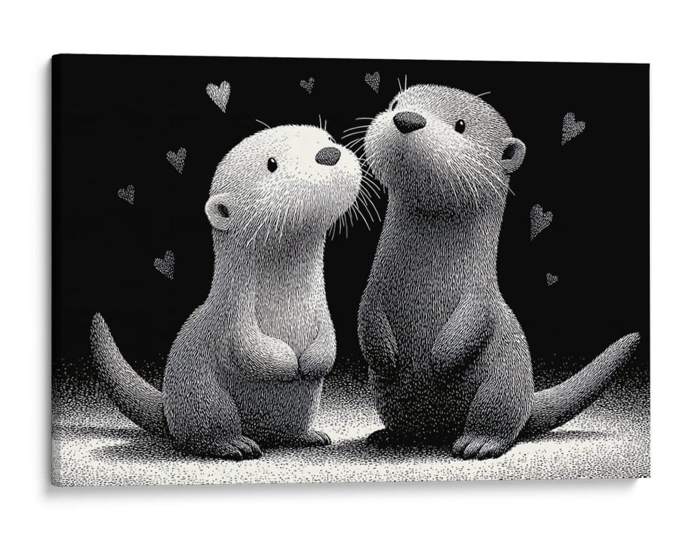 Pareja animal - DIEGO D L | Cuadro decorativo de Canvas Lab