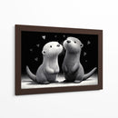 Pareja animal - DIEGO D L | Cuadro decorativo de Canvas Lab