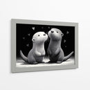 Pareja animal - DIEGO D L | Cuadro decorativo de Canvas Lab