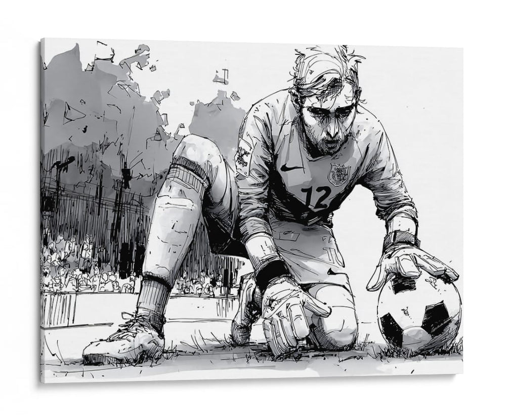 Futbolista - DIEGO D L | Cuadro decorativo de Canvas Lab