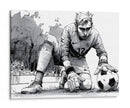 Futbolista - DIEGO D L | Cuadro decorativo de Canvas Lab