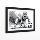 Futbolista - DIEGO D L | Cuadro decorativo de Canvas Lab