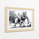 Futbolista - DIEGO D L | Cuadro decorativo de Canvas Lab