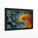Vórtice geométrico  - DIEGO D L | Cuadro decorativo de Canvas Lab