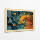 Vórtice geométrico  - DIEGO D L | Cuadro decorativo de Canvas Lab