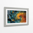Vórtice geométrico  - DIEGO D L | Cuadro decorativo de Canvas Lab